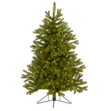 Lighted Artificial Christmas Tree