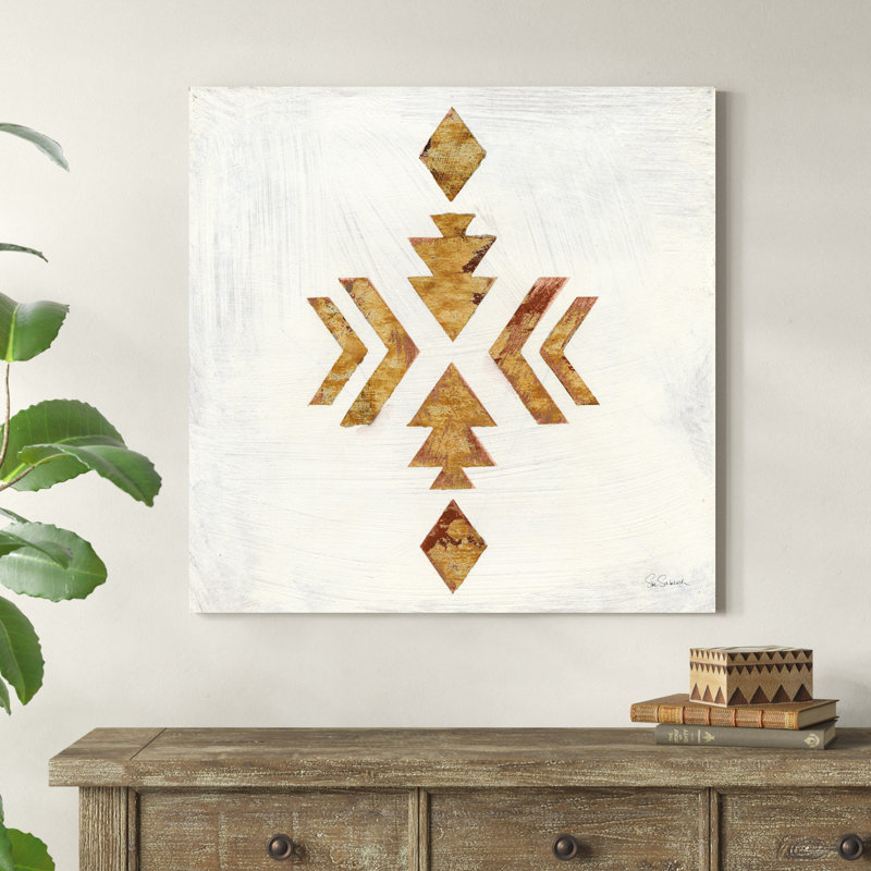 "Directional I" par Sue Schlabach - peinture sur toile tendue, H 36 po x l 36 po