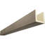 Poutre de plafond 3 côtés en faux bois Endurathane Rough Cedar (poutre en U)-96270159-105323828-105323859