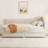 Twin Size L-Shaped Corduroy Daybed, Upholstered Platform Bed Frame with 2 Built-In Storage Drawers for a Cozy and Practical Design,-531081830