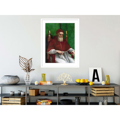 Pope Julius II by Raphael -Framed Giclee Print