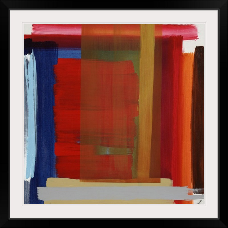 « iii » sydney edmunds,, reproduction d’art Within Worlds, Cadre noir, H 24 po x l 24 po x P 1 po