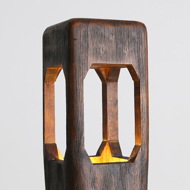 Lampes sur pied en bois massif Coffee