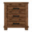 Table d'appoint de charme avec design traditionnel et rangement fonctionnel