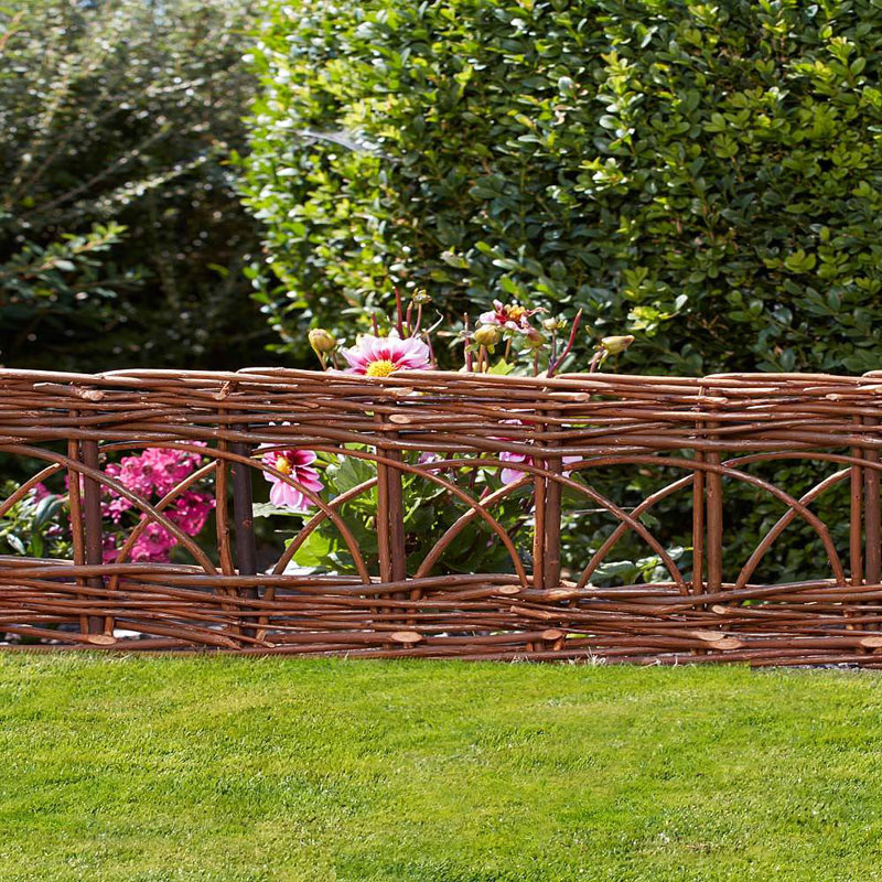 16'' H x 48'' W Brown Wood