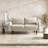 Anacapa 58" Velvet Round Arm Sofa Loveseat-813055284