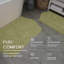 Morissette 100% Cotton Bath Rug, Non-slip, Absorbent, Machine Washable, Quick Dry 2 PCs set (21x34 / 24x40)-111573885