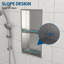 13" X 25" Stainless Steel Shower Niche Double Shelf, Brushed Nickel-875843525