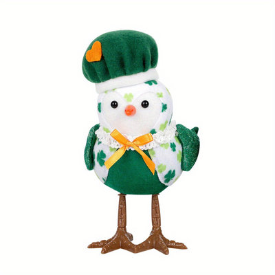 Window Display Scene Decoration Couple Glowing Bird Decoration Gifts