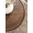 Willoughby Spiraled Mango Wood Round Side Table