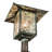 Seneca Lotus Leaf And Dragonfly Seeded Lantern Head