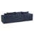 2 - Piece No Assembly Required Upholstered Sectional, Free Combination Cloud Sofa with L-Shape Chaise-313821471