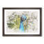 Dazzling Peacock Bird - Single Picture Frame Painting on MDF-56874077-56874076
