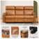 78” Upholstered Power Reclining Sofa With Console And Drop Down Table