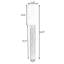 Beige + lin brun noisette + lampes sur pied de forme libre en bois massif