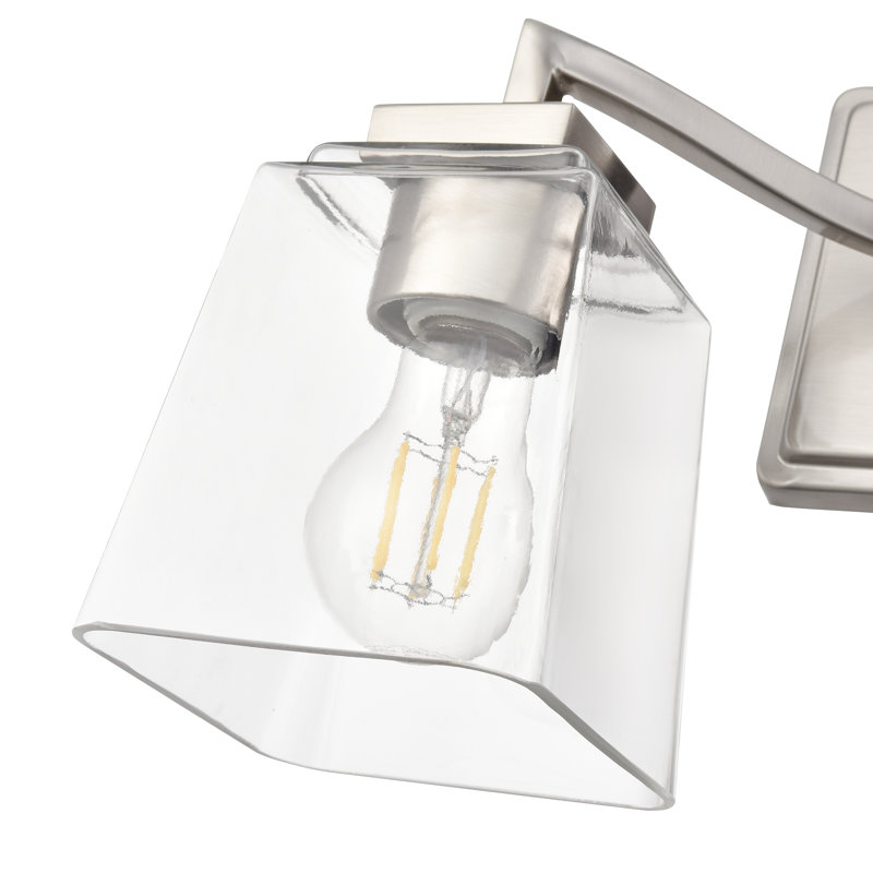 Dallaire 14.5" Wide 2-Light Vanity , Brushed Nickel