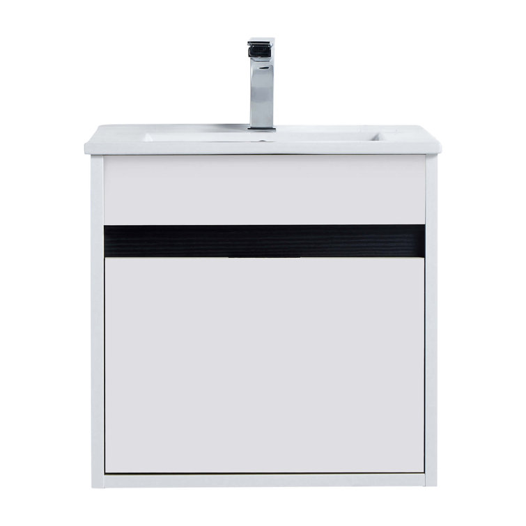 Kynlyn 20'' Single Bathroom Vanity with Ceramic Top