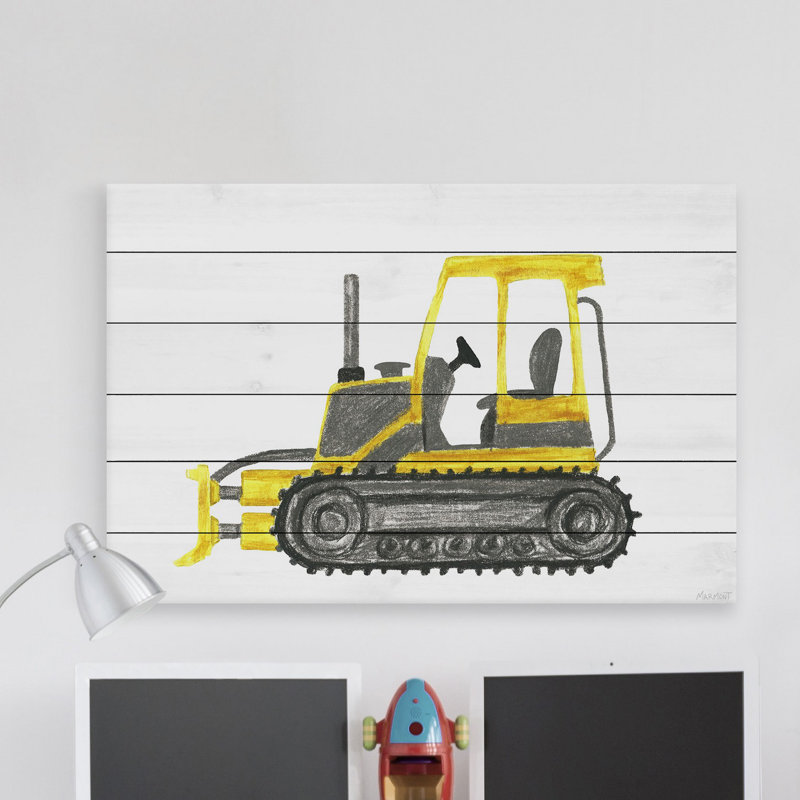 Plaque de porte Torney Bulldozer, H 12 po x l 18 po x P 1,5 po