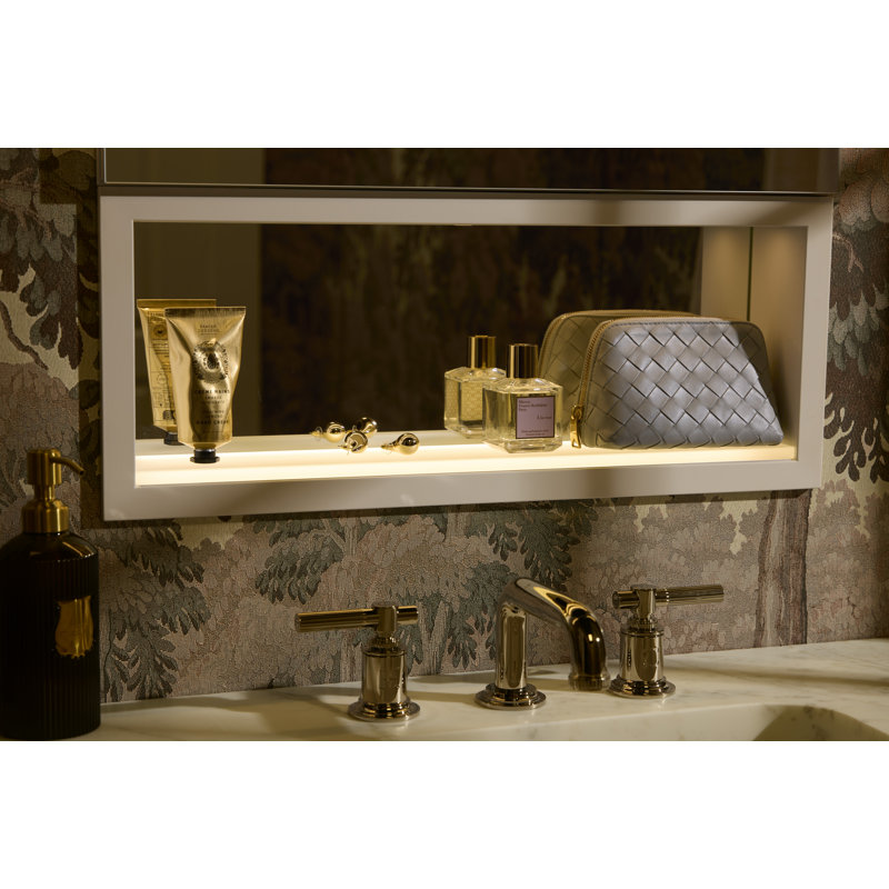 Niche lumineuse COV, Éclairage intérieur et prise de courant avec USB, Blanc