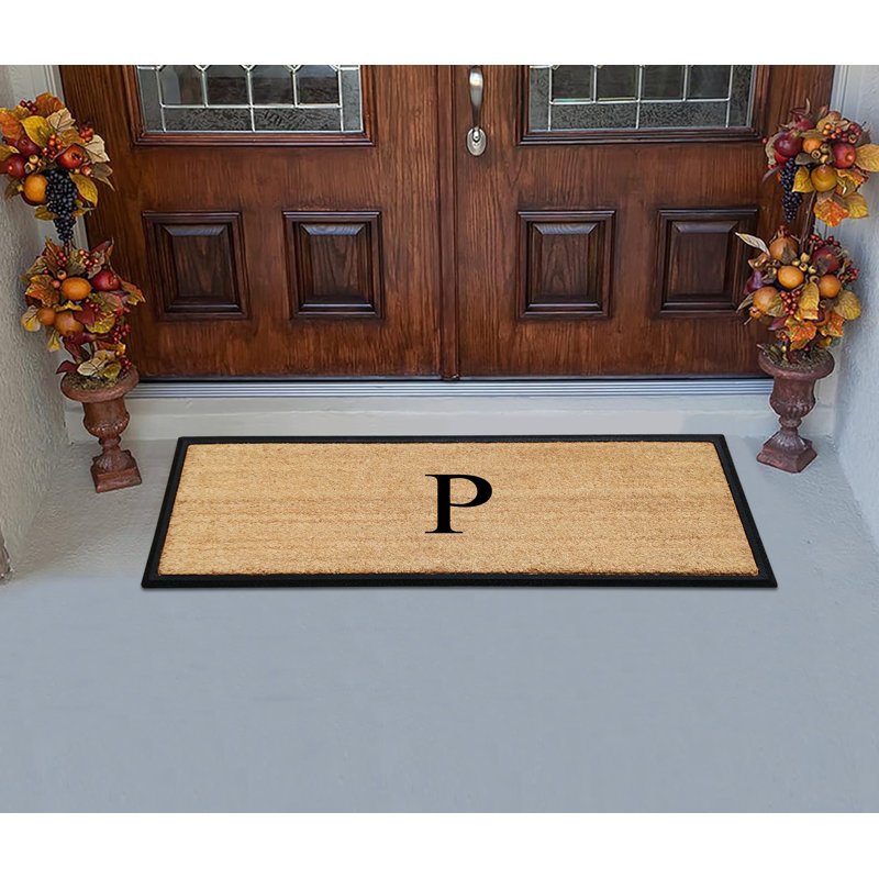 Tapis de porte double antidérapant Albertina, P