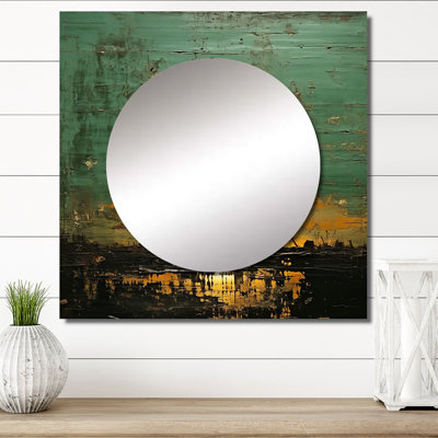 Deondrey - Miroir géométrique moderne mural pour salle de bain