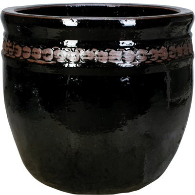 24 in. Coin Pot - Black