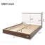 Structure de lit plateforme en bois massif avec tête de lit tapissier Boucle, aucun sommier tapissier nécessaire-133333224-133333226