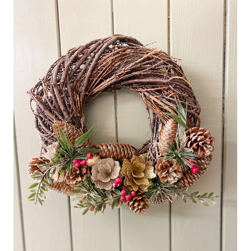 Fresh (Live) 35cm Wreath