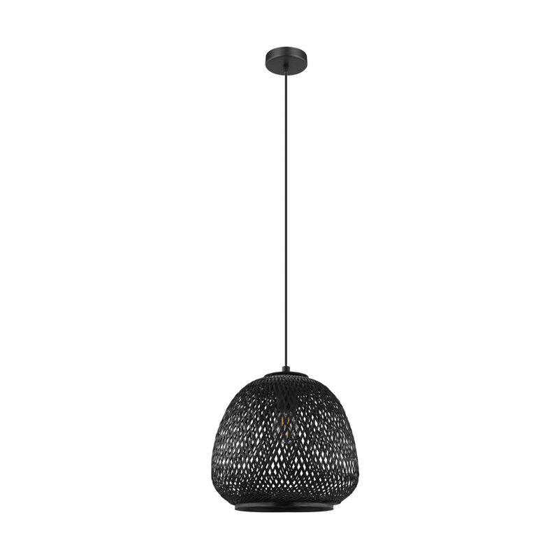Fuhrman 1 - Light Single Pendant, Black