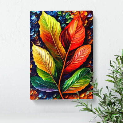 Portrait Of A Leaf No.6 - Wrapped Canvas Print