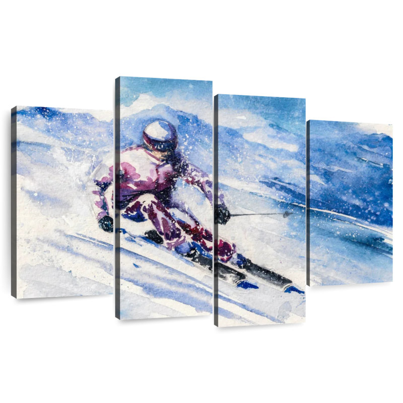 Sireci Ski, 48'' H x 75'' W