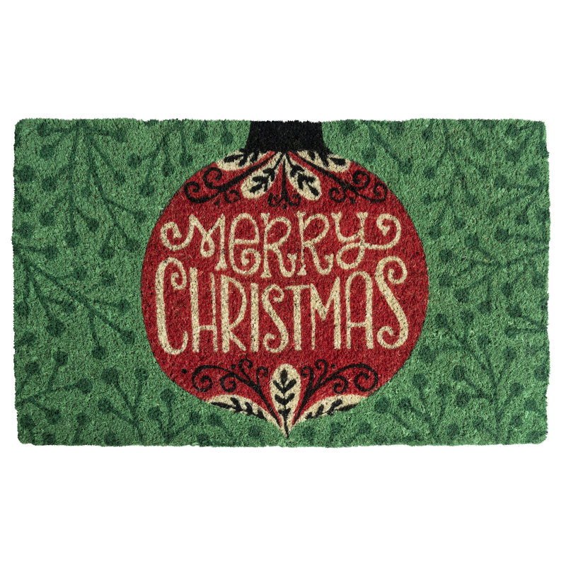 Ornament Handwoven Coconut Fiber Doormat