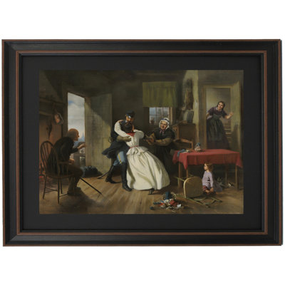 The Return of the Volunteer by  Felix Octavius Carr Darley | Framed Print