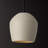 12.5" W x 14" H 1-Light Handcrafted Terracotta Pendant in Matte Black-107163592