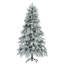 Arbre de Noël pré-éclairé enneigé-2117816671