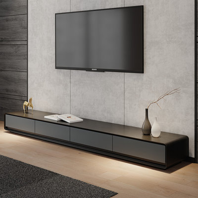 Modern Minimalist Floor TV Stand