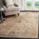 Tapis à motif floral rétro Ercle