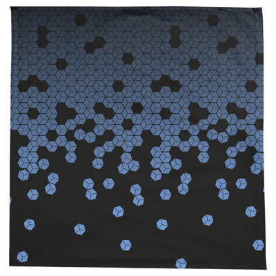 Leffel Tumbling Cube Pattern Tablecloth