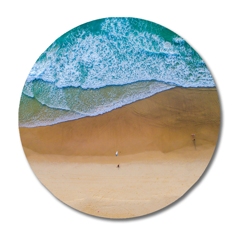 Beckoning Beach Print, Acrylic, 36" H x 36" W x 1.5" D
