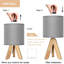 Lampe de table brune 14,6 po Seren-1049034174