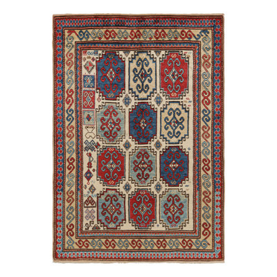 One-of-a-Kind 5’2”x7’7” Hand Knotted Area Rug
