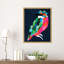 «Patchwork Perfection Bird» par Mauriello, reproduction d'art sur toile encadrée-1528195879