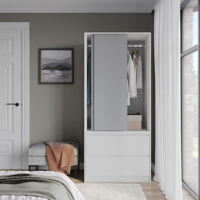 Solid Wood Wardrobe