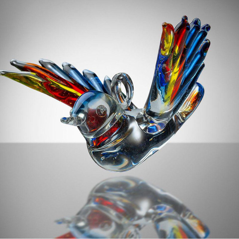Anamae Decorative Object, Red/Yellow/Blue
