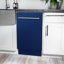 ZLINE 18" Tallac Series 3rd Rack Top Control Dishwasher with Stainless Steel Tub, 51dBa-1880202356