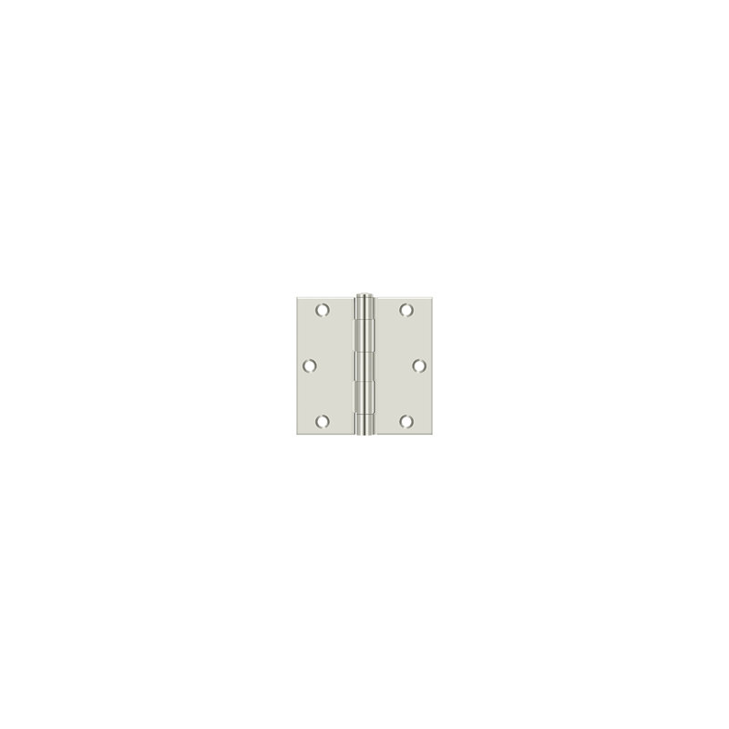 Steel Hinge, Satin Nickel