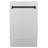 ZLINE Autograph Edition 18 in. Tallac Series 3rd Rack Top Control Built-In Dishwasher with Satin Stainless Steel Panel, 51dBa-65629897