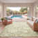 Nourison Aloha Ivory Sage Farmhouse Rug