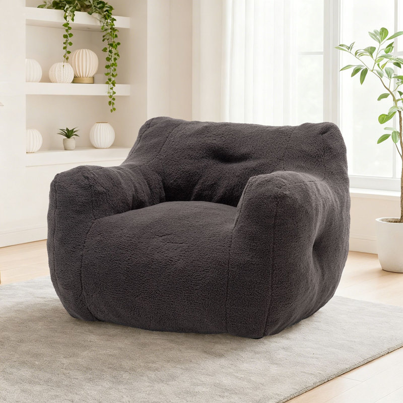 Fauteuil à billes Comfy, Gris foncé