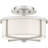 Fabric Semi Flush Mount-24088417